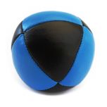 Piłka do Żonglowania 8-panelowa czarna niebieski