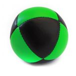 Piłka do Żonglowania 8-panelowa czarna zielony